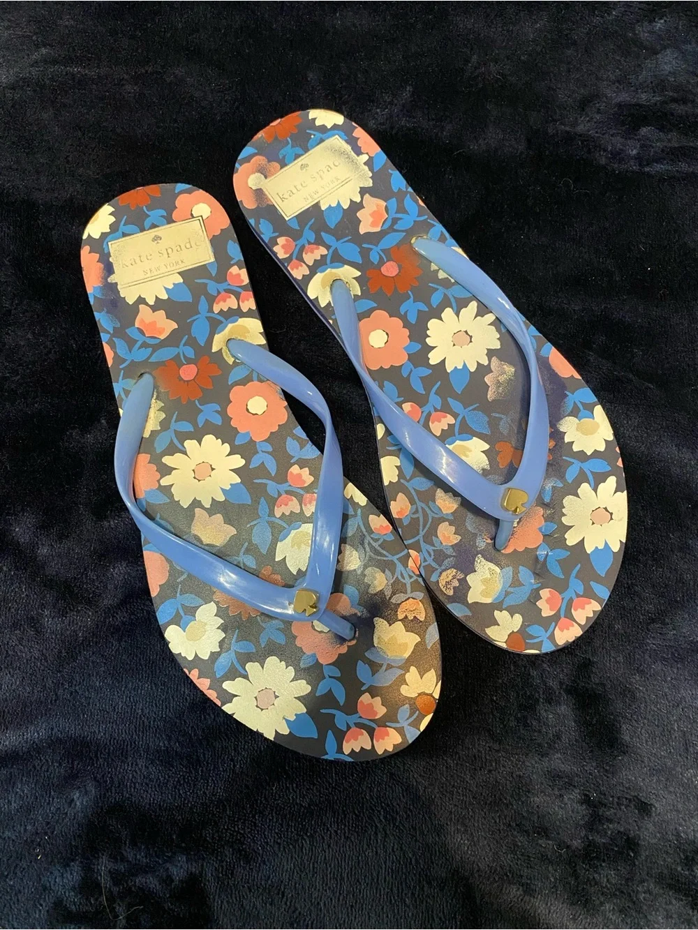 Kate Spade New York Flip Flops Women Size 7-8